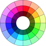 A color wheel